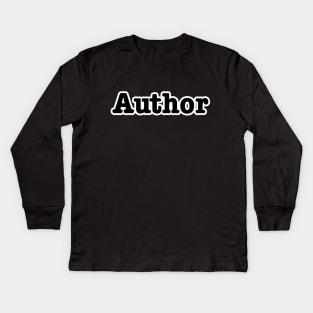 Author Kids Long Sleeve T-Shirt